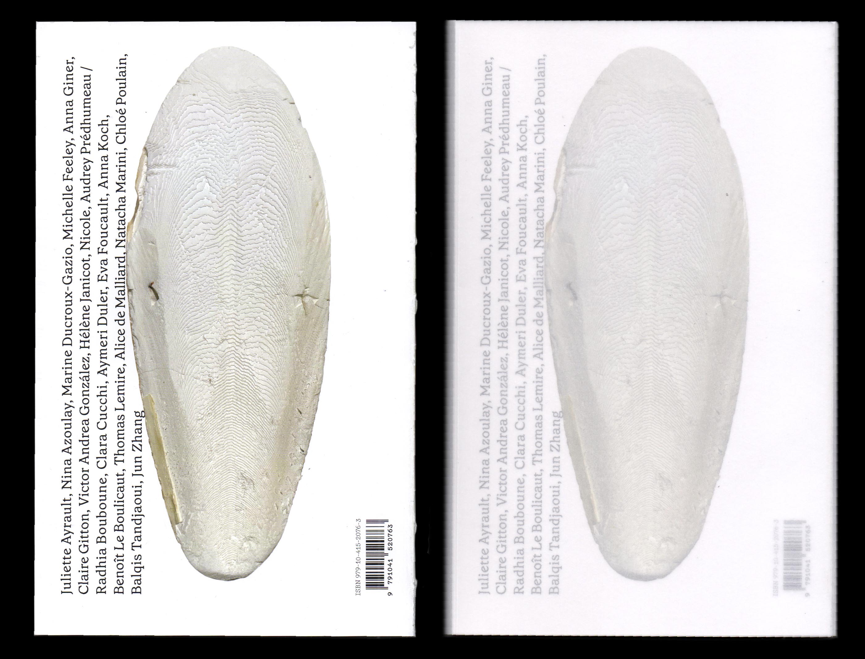 Couvertures du catalogue de l'exposition