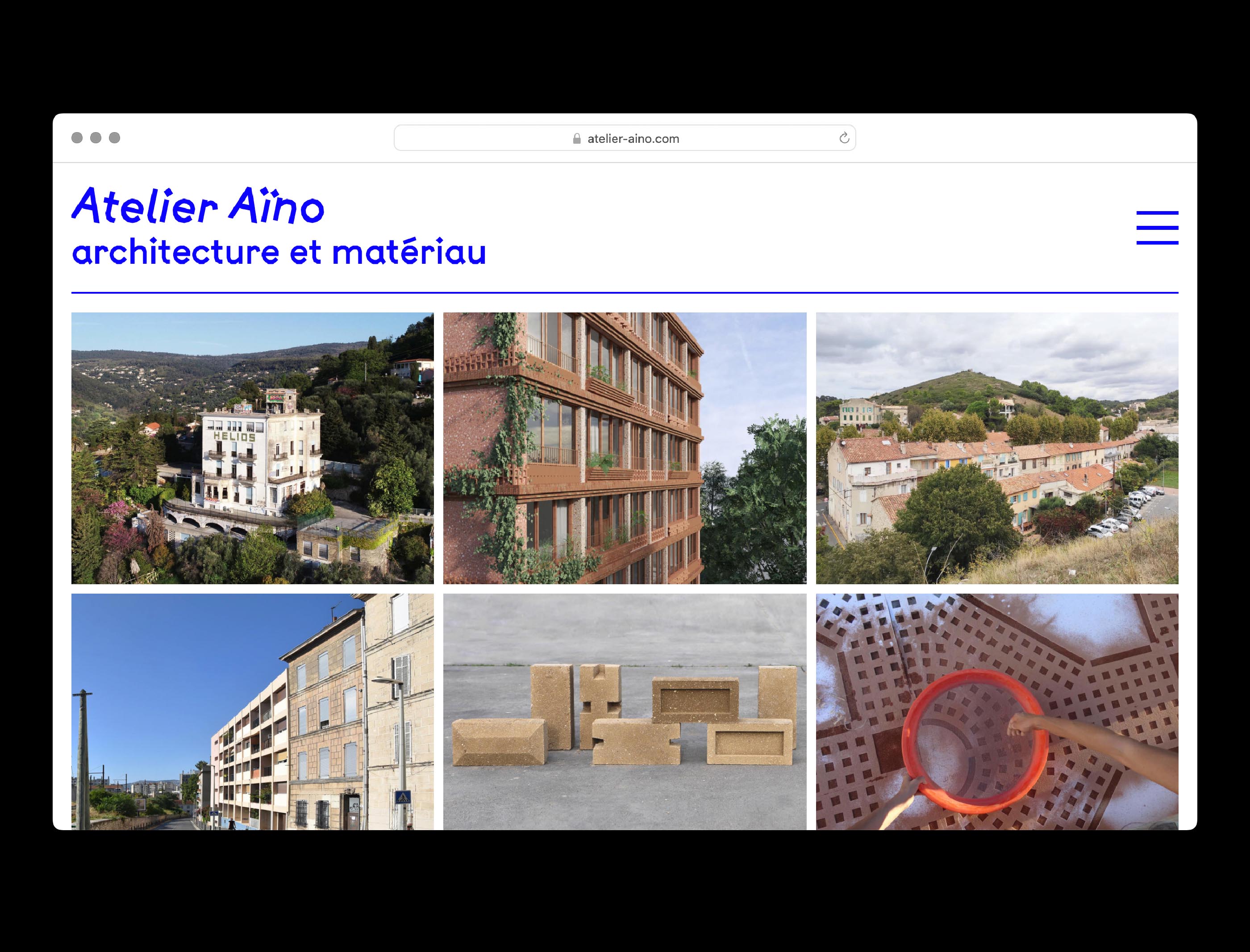 Vue du site de l'Atelier Aïno