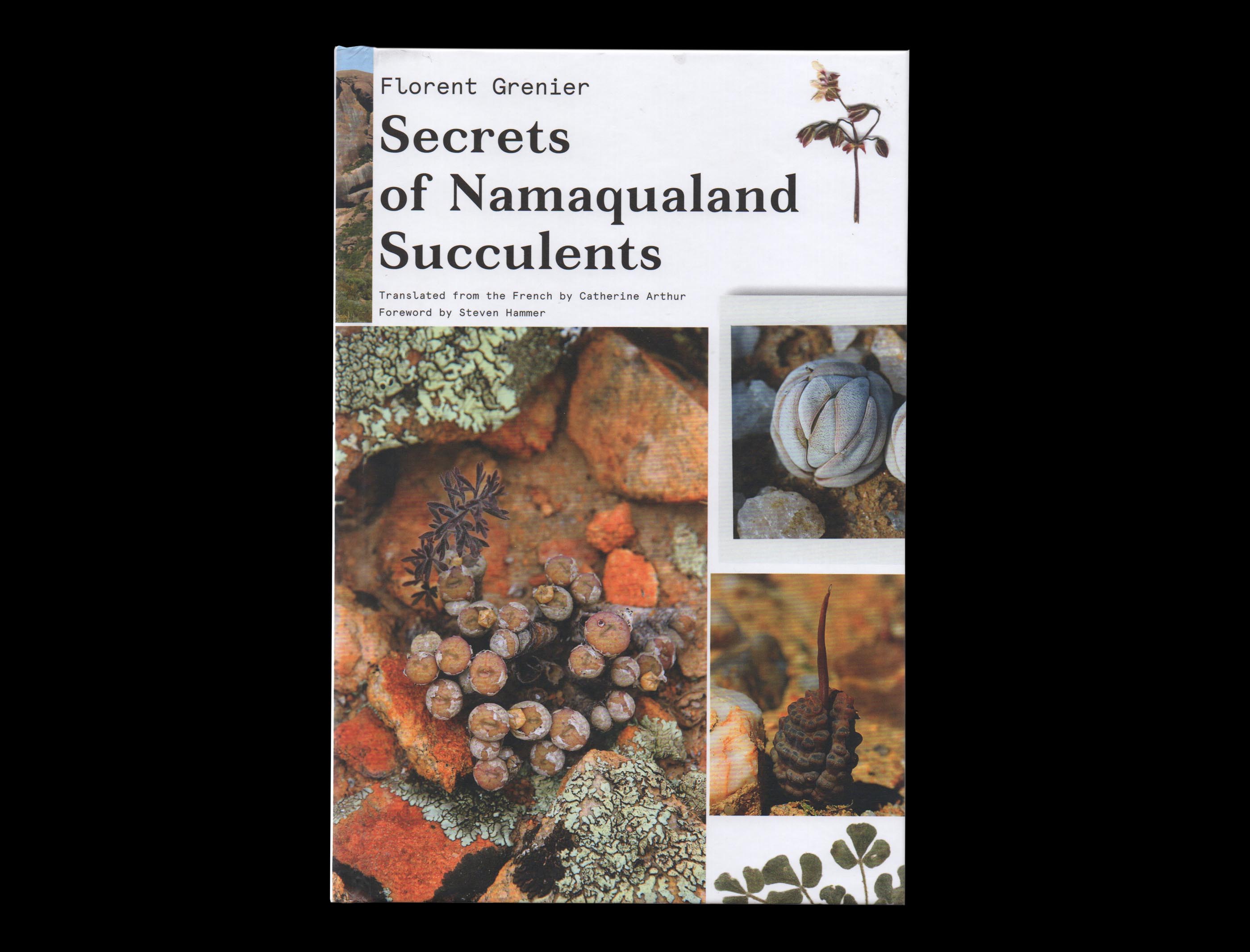 Vue de la couverture du livre “Secrets of Namaqualand Succulents”