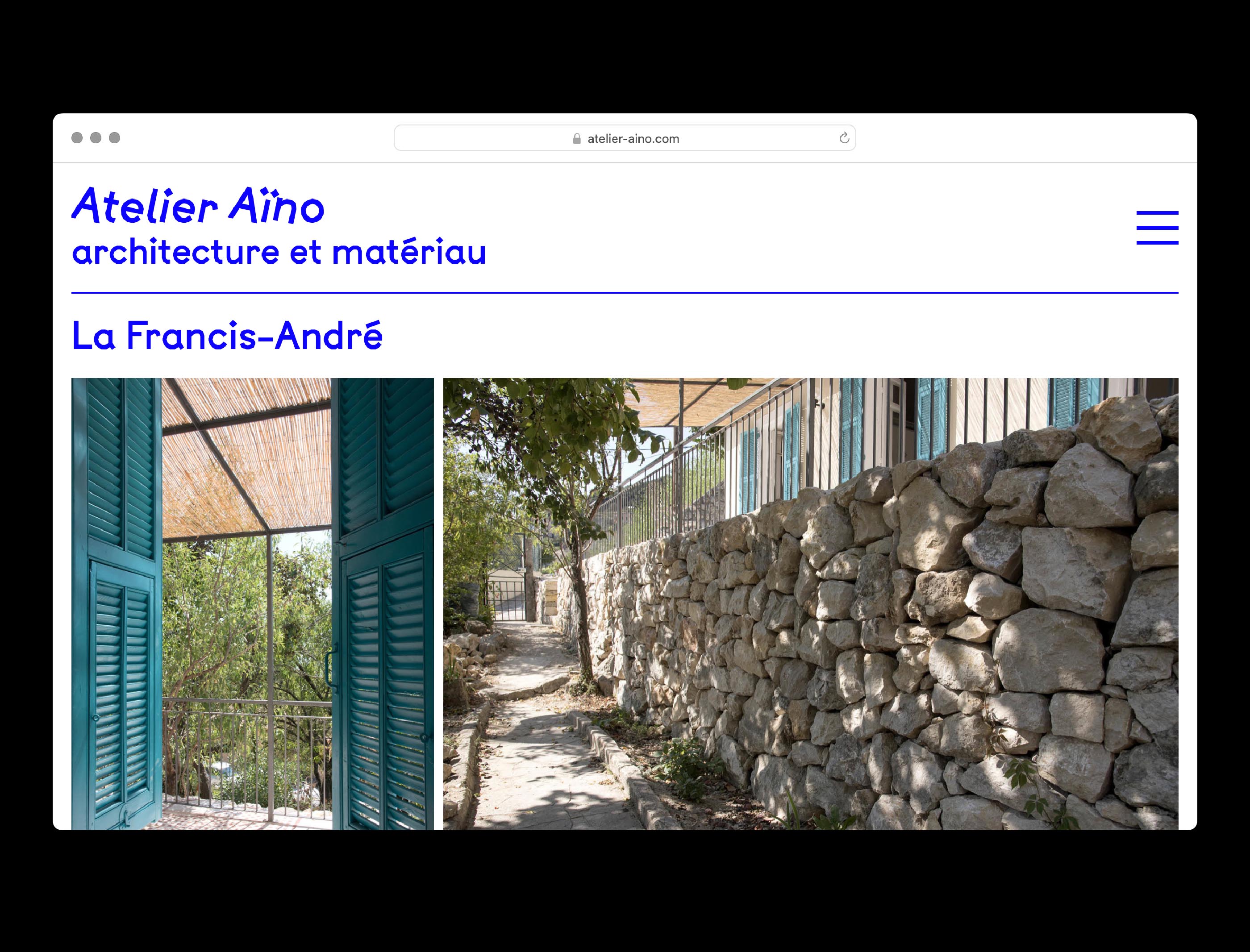 Vue du site de l'Atelier Aïno